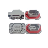 12 pines DEUTSCH DT15 Straight DT PCB Header Connector Montaje en panel Gris Auto Connector