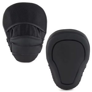 Custom Wholesale Boxing Punch Target Mitt <b>Glove</b> Leather Focus Pads for MMA Muay Thai Fitness Training - Product Image 1