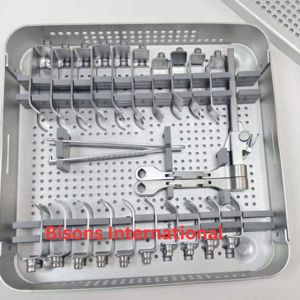 Ensemble d'instruments d'extension cervicale Bisons International en acier inoxydable, instruments chirurgicaux certifiés CE Classe I - Product Image 5