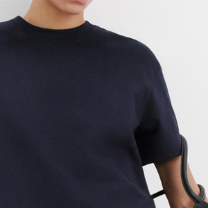 Service OEM de conception de chemises décontractées pour femmes à manches courtes et coupe ample, pour le quotidien / Matériaux de haute qualité avec personnalisation du logo - Product Image 4