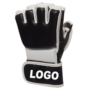 Équipement de boxe professionnel, gants de combat MMA hybrides en cuir PU, gants de boxe MMA, gants hybrides MMA - Product Image 2