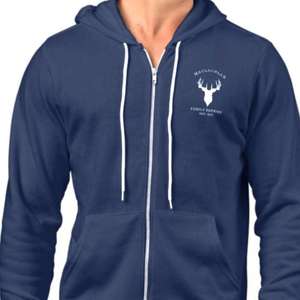 Sudadera con capucha de esquí azul marino con cremallera completa y logotipo personalizado, forro polar cálido, chaqueta con capucha para invierno, ropa deportiva, abrigo suave y grueso para exteriores - Product Image 2