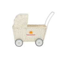 Poussette vintage légère et durable, fabriquée à la main au Vietnam, prise en charge par l'OEM/ODM, pour un usage ludique en extérieur