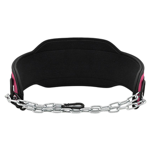 Heavy Duty Dip Belt With Chain For <b>Weighted</b> Dips Pull Ups Hip Squats Strength <b>Training</b> Weightlifting Bodybuilding Gym Belt - Product Image 5