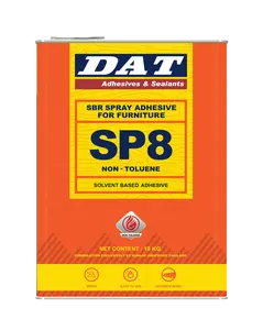 Dunlop DAT SBR Spray Adhesive Cho Foam Và Nội Thất PU Foam Với Độ Bám Dính Ban Đầu Cao MOQ Thấp