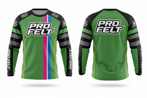New Style Whole Sale Custom Digital Print PRO Felt Safety Apparel Motocross Jersey Long Sleeve High Performance Motocross Shirt - Product Image 4