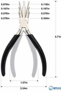 Alicates de Acero Inoxidable para Fabricación de Joyería, Herramienta Ajustable de 2.9mm para Hacer Lazos en Alambre, para Uso Profesional, INTENSE SURGICAL INSTRUMENTS - Product Image 3