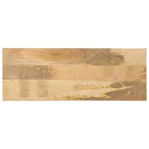 Banco de Madera de Mango Maciza y Hierro con Recubrimiento en Polvo en Color Marrón y Negro, Muebles para Comedor - Product Image 5