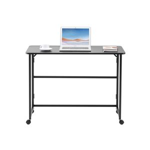 <b>Small</b> Space 39.37 Inches Foldable Office <b>Desk</b> Writing Computer <b>Desk</b> for Home Study Folding Design for Limited Space - Product Image 2
