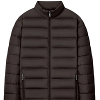 Veste d'hiver pour homme de qualité supérieure, personnalisée, tendance, écologique, en laine, matelassée, avec fermeture éclair, col montant, capuche, coupe-vent, 100% laine