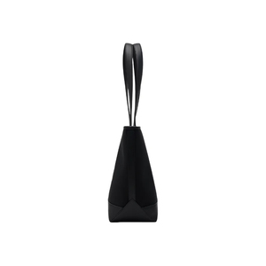 Sac fourre-tout minimaliste en polyester noir, ouverture supérieure, usage quotidien, style féminin - Product Image 2