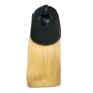 Sporran en crin de cheval à trois pompons, fait sur mesure, cousu main - Product Image 2