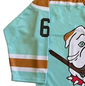 Maillot de hockey sur glace personnalisé pour hommes, dernier style pour adultes, respirant, 100% polyester, best-seller - Product Image 6