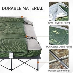 Foldable Camping Tent and Folding Camping Bed Convenient Outdoor Furniture for Campers - Product Image 6
