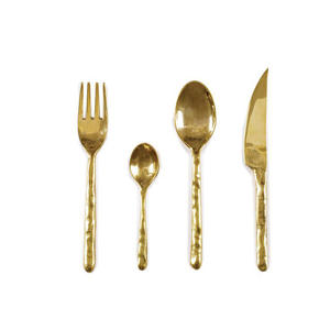 Collection de couverts en acier inoxydable de qualité supérieure de la série Platinum avec finition élégante pour une utilisation moderne en cuisine et lors de banquets - Product Image 3