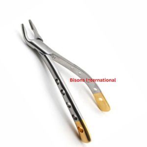 Pinzas de Extracción Apical Manuales BISONS, Modelo Americano, Instrumento Quirúrgico Dental para Extracción de Dientes, Acero Inoxidable - Product Image 3