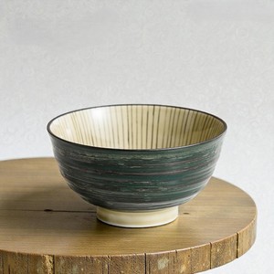 2026 Bol à nouilles en grès japonais fait main, motif régulier, écologique, luxe léger, motif de bordure effet cuit, pour dégustation de thé, par UO - Product Image 6