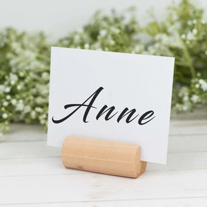 Luxury Wooden Card Holder <b>Table</b> Holder for <b>Numbers</b> High Quality Long Lasting Mango Wood Holder for Selling - Product Image 4