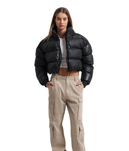 Chaquetas Cortas Acolchadas para Mujer al por Mayor, Nuevo Diseño, Chaqueta Transpirable Personalizada para Invierno, Nuevo Estilo, Las Mejores Chaquetas Acolchadas para Mujer - Product Image 4