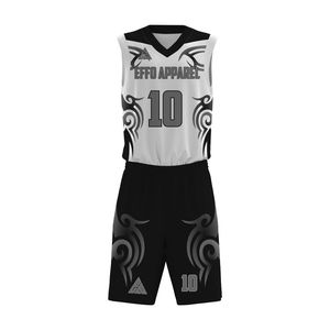 Uniforme de Baloncesto de Última Moda y Alta Calidad, Ropa Deportiva, Uniforme de Baloncesto Juvenil Personalizado para Exteriores - Product Image 6