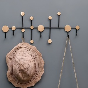 Modern Decorative Wall Mounted Metal <b>Hooks</b> Iron Made Hanger <b>Hook</b> Custom Shape for Clothes Coats Keys for Bathroom <b>Kitchen</b> - Product Image 3