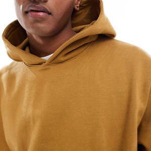 High Quality Men's Pullover Hoodies & <b>Sweatshirt</b> 100% Cotton <b>Fleece</b> Streetwear Style Eco Friendly Price - Product Image 3