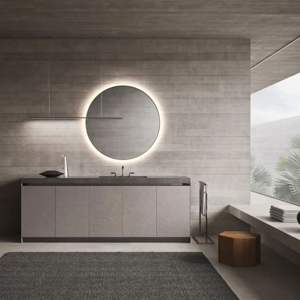 Juego de Muebles de Baño Independientes de Estilo Europeo, Venta Directa en Vietnam, Personalizado por JY Project, con Lavabo de Cerámica de Lujo y Almacenamiento - Product Image 4