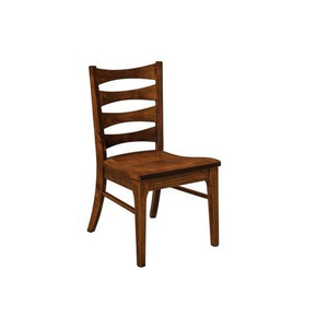 Silla de comedor de madera de teca Silla moderna minimalista de teca Muebles de madera de teca maciza Acabado liso y cuidado - Product Image 2
