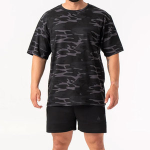 เสื้อยืดออกกำลังกายคุณภาพสูง ผ้าฝ้าย 100% ระบายอากาศได้ดี เป็นมิตรกับสิ่งแวดล้อม แขนสั้น รุ่นใหม่ล่าสุด คอและไหล่ทรงพิเศษ - Product Image 4