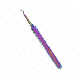 Professional Stainless Steel Eyelash Extension Tweezers Custom Tip & Color Pointed Grafting <b>Tools</b> for Precision Lash Work - Product Image 3