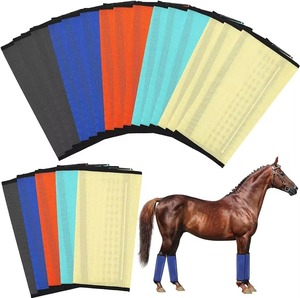 BRAND ZONE Botas ajustables antimosquitos para caballos, de malla transpirable, para protección de patas equinas, proveedor mayorista de equipo equino - Product Image 5