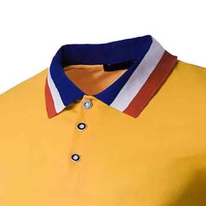 Nueva Camiseta Polo Deportiva Casual para Hombre, con Rayas Estampadas y Bordado Personalizado, de Algodón Transpirable de 220g, Talla Grande, para Ropa Urbana - Product Image 3