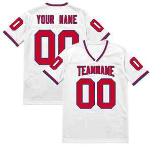 2k26 Nuevo estilo, camiseta de fútbol americano personalizada, camiseta deportiva de manga corta con cuello en V para hombre, uniforme de equipo - Product Image 4