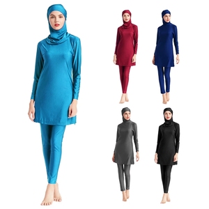 Summer XXL Size 3 Piece <b>Set</b> Bikini Sustainable Girls Islamic Muslim Swimwear Women <b>Modest</b> Swimwear <b>Set</b> - Product Image 5