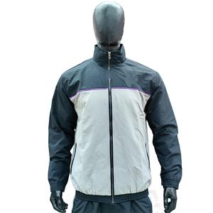 Manufacturer Custom Logo Streetwear Wear 100% Nylon Oversized Mens <b>Zipper</b> <b>Jacket</b> And PANTS 2 Piece Shorts Set Windbreaker Sets - Product Image 5