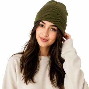 2026 Premium Jacquard Acrylic Unisex Adjustable <b>Beanie</b> Soft Warm Breathable <b>Waterproof</b> Stretchable Winter Outdoor Cap - Product Image 3