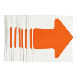Marcadores de PVC Vinílico Brady con Flechas, Duraderos, de 3x3 Pulgadas, para Sitios de Trabajo y Laboratorios - Product Image 3