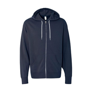 Sweat-shirts à fermeture éclair de haute qualité, coupe classique, vente en gros, 100% coton molletonné, vêtements d'hiver écologiques pour hommes - Product Image 2