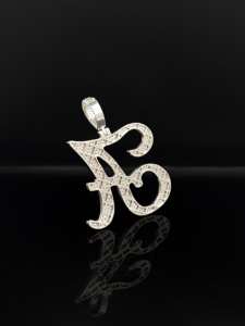 Pendentif Couronne Hip Hop Trap Personnalisé en Acier Inoxydable avec Diamants CZ Glacés - Product Image 3