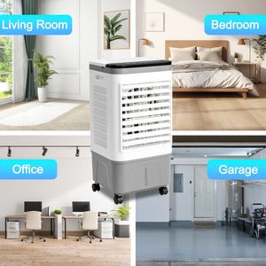 3 in 1 Portable Evaporative Air Cooler 720R 461 CFM with Remote Copper Motor 5.28 Gal Tank for Indoor Outdoor Use - Product Image 2