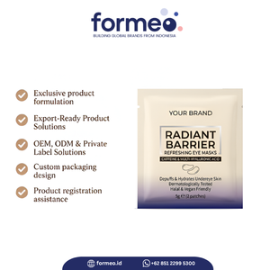 Masque pour les yeux 15ml à la caféine et à l'acide hyaluronique multi-formule anti-poches pour tous types de peaux, marque privée OEM/ODM - Product Image 3