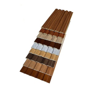 WPC Eco Fluted Wall Panel Striped Modern Decoration Waterproof for Commercial Building Groove Design Custom Design Pima - Product Image 3