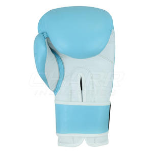 Guantes de Boxeo de Cuero con Correa de Muñeca Ajustable y Cierre de Gancho y Bucle para un Soporte Seguro Durante el Entrenamiento, de Alto Rendimiento para Gimnasio - Product Image 6