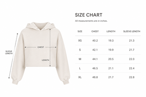 Sudadera Corta con Capucha para Mujer, Color Sólido, Estilo Oversize con Hombros Caídos, Tejido Transpirable, Estilo Urbano Otoñal, 450 GSM - Product Image 5