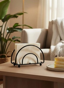 Top Demanded Decorative Iron Napkin Holder for Kitchen Counter Dining Table Restaurant Hotel Use Available for Bulk Quantity - Product Image 5