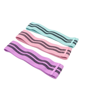 Fabric Hip Resistance <b>Bands</b> Light Resistance Pink Purple Mint Color Durable Exercise <b>Bands</b> for Glutes Leg Training Gym Gear - Product Image 1