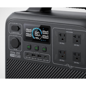 Wholesale OEM Manufacturer 2000Wh <b>Portable</b> Power Station with 2600W Ultra-Fast Charging LFP LiFePO4 Battery Solar <b>Generator</b> - Product Image 5