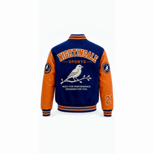 Chaqueta Varsity para Hombre, Estilo Letterman, Cuello Alto, 100% Lana, Personalizable, Superventas - Product Image 4
