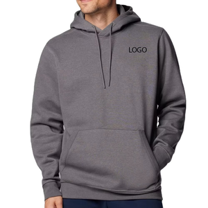 Sudadera con Capucha Gris Carbón para Hombre, Sudadera de Algodón Grueso Premium, Estilo Casual Minimalista, Ropa de Calle, Moda Cálida para Invierno - Product Image 1