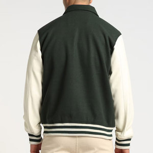 Nouvelle Arrivée Vêtements Décontractés Urbains Blouson de Baseball Léger pour Homme Meilleur Style Prix Bas Blouson Letterman pour Homme - Product Image 5